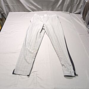 Athleta‎ Womens Gray Leggings Slim Fit Casual Wear Glencheck Size 8